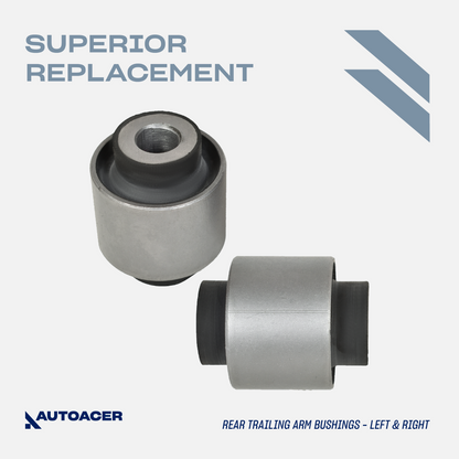 AUTOACER -6p Rear Lower Control Trailing Arm Bushings & Link Kit for Honda Civic