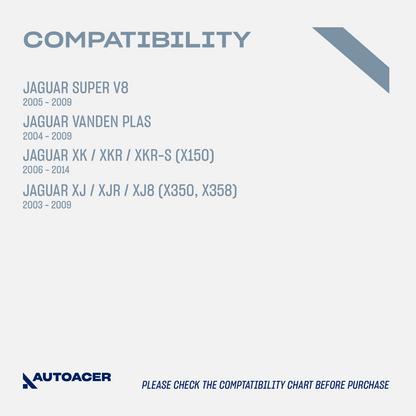 AUTOACER -4p Front Upper & Lower Control Arm Kit for JAGUAR XJ XK V8 Vanden Plas