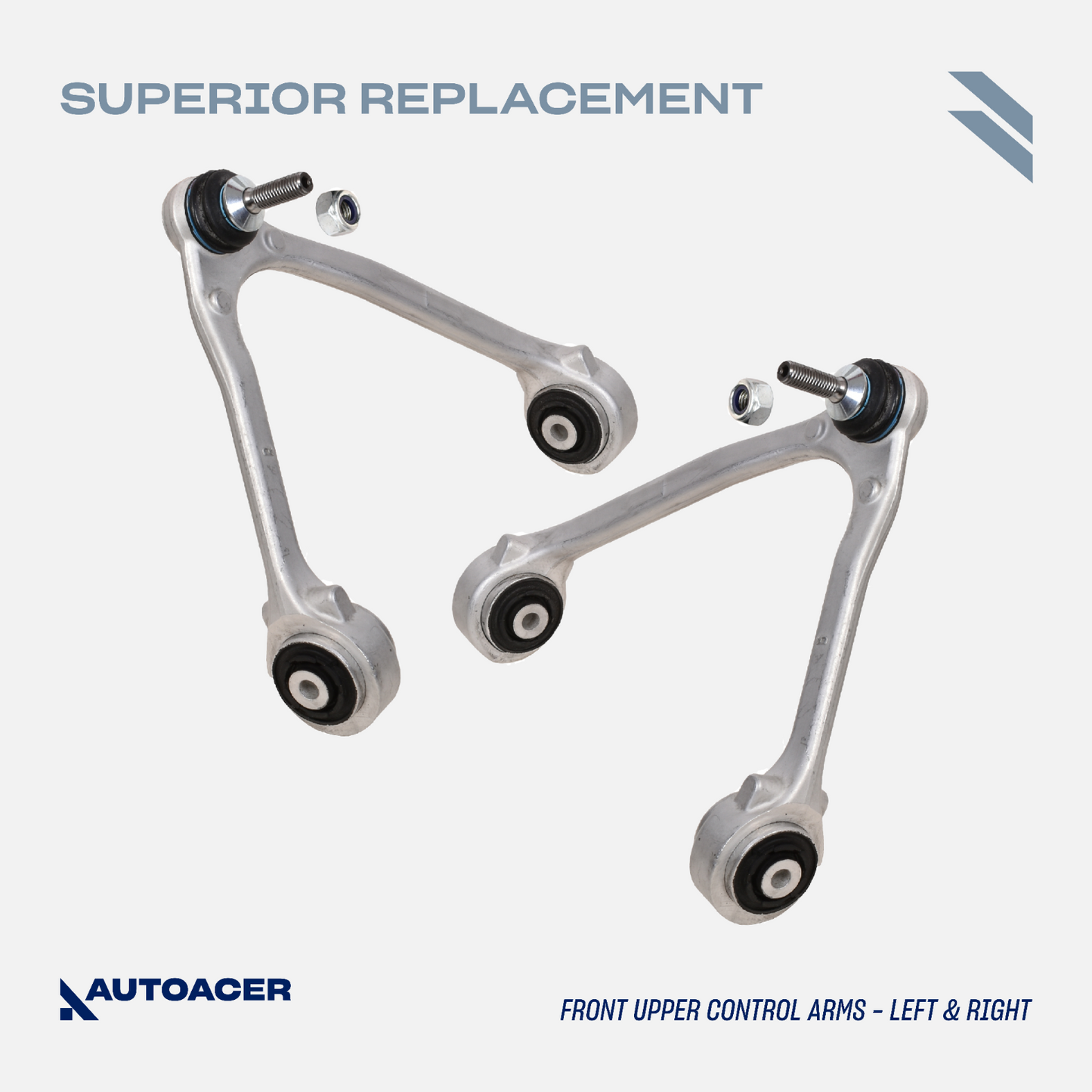 AUTOACER - 14p Front Suspension Kit Arms Links Struts Tie Rods Joints For Jaguar