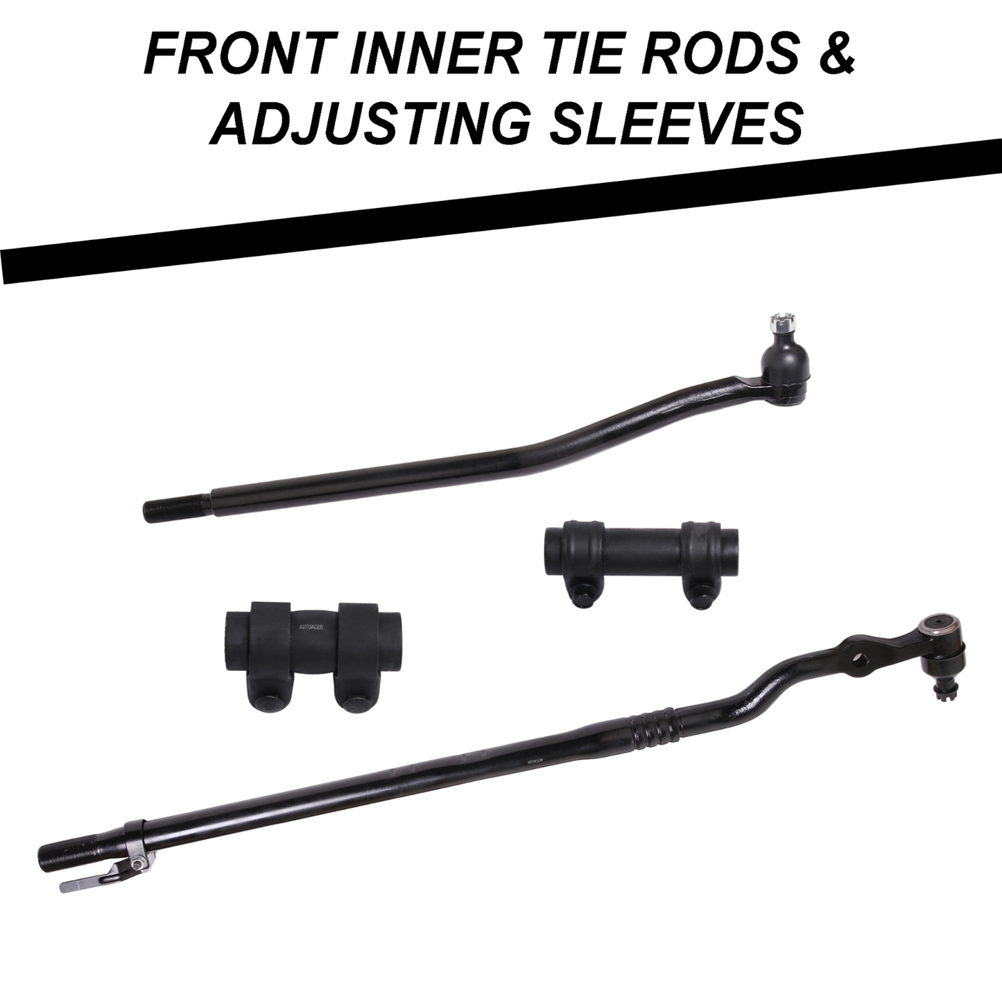 Front Drag Link Ball Joints Sway Bar End Links Tie Rods 12p for Ford F-250 F-350