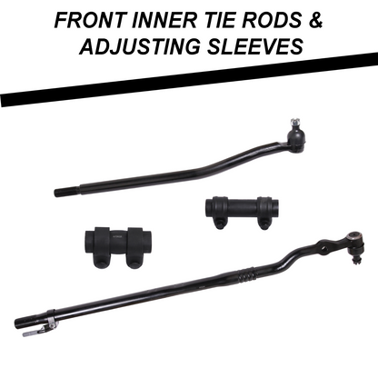 Front Drag Link Ball Joints Sway Bar End Links Tie Rods 12p for Ford F-250 F-350