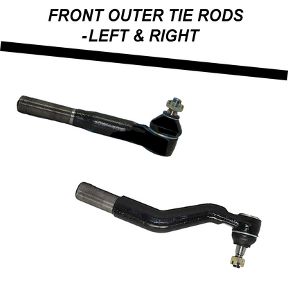 Front Drag Link Ball Joints Sway Bar End Links Tie Rods 12p for Ford F-250 F-350