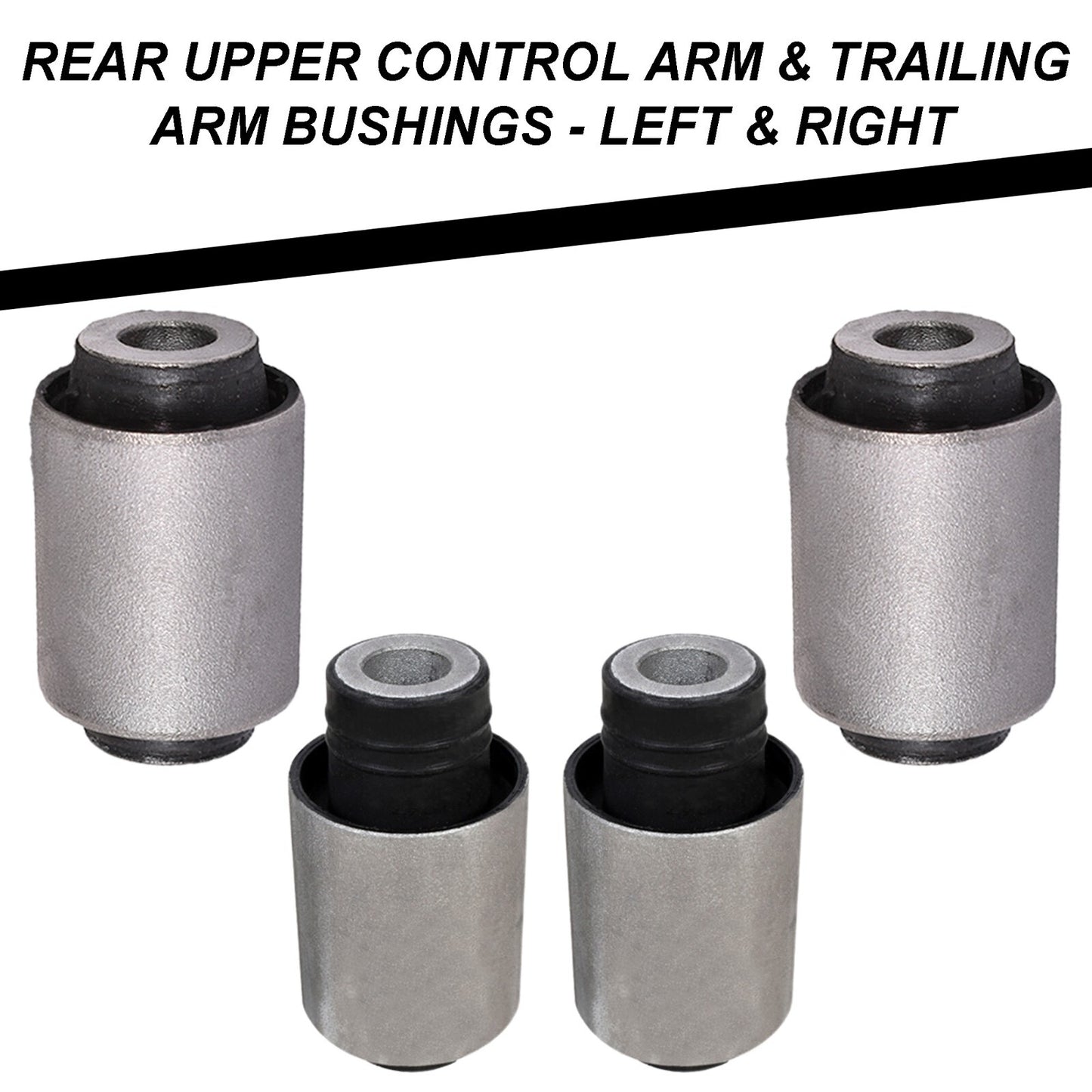 Rear Axle Trailing Subframe Diff Control Arm Bushing Kit 17p For BMW 3 E46 98-06