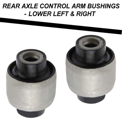 Rear Axle Trailing Control Arm Bushings Ball Joint Kit 10p for BMW E36 E46 92-06