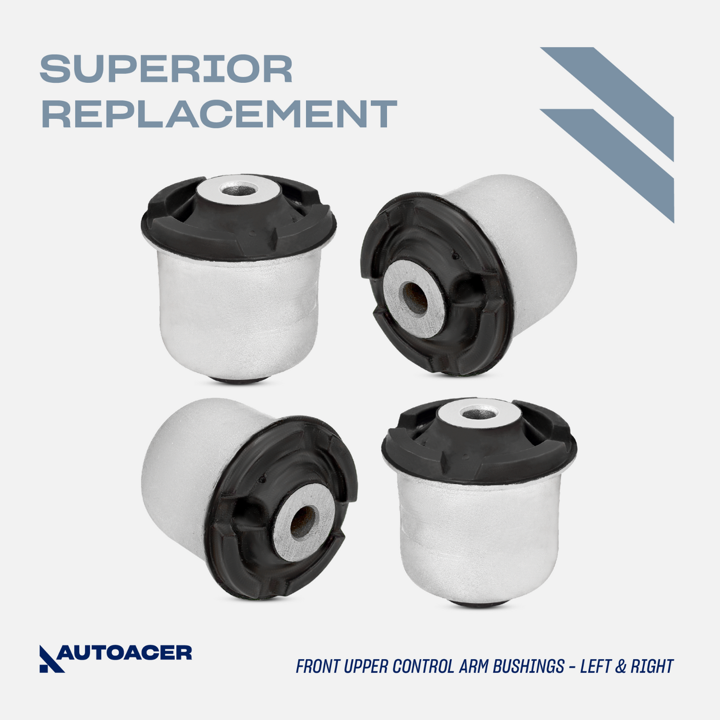 AUTOACER 16p Front Suspension Control Arm Bushings Ball Joints for Mercedes-Benz
