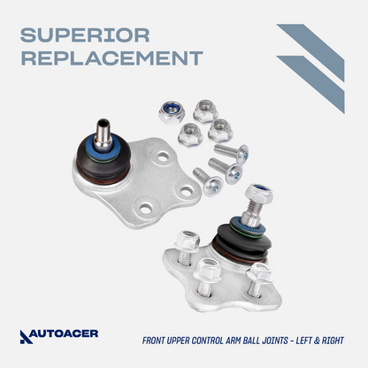 AUTOACER 16p Front Suspension Control Arm Bushings Ball Joints for Mercedes-Benz