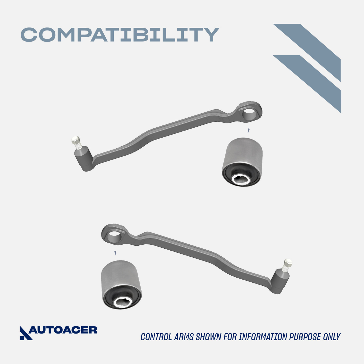 AUTOACER 16p Front Suspension Control Arm Bushings Ball Joints for Mercedes-Benz