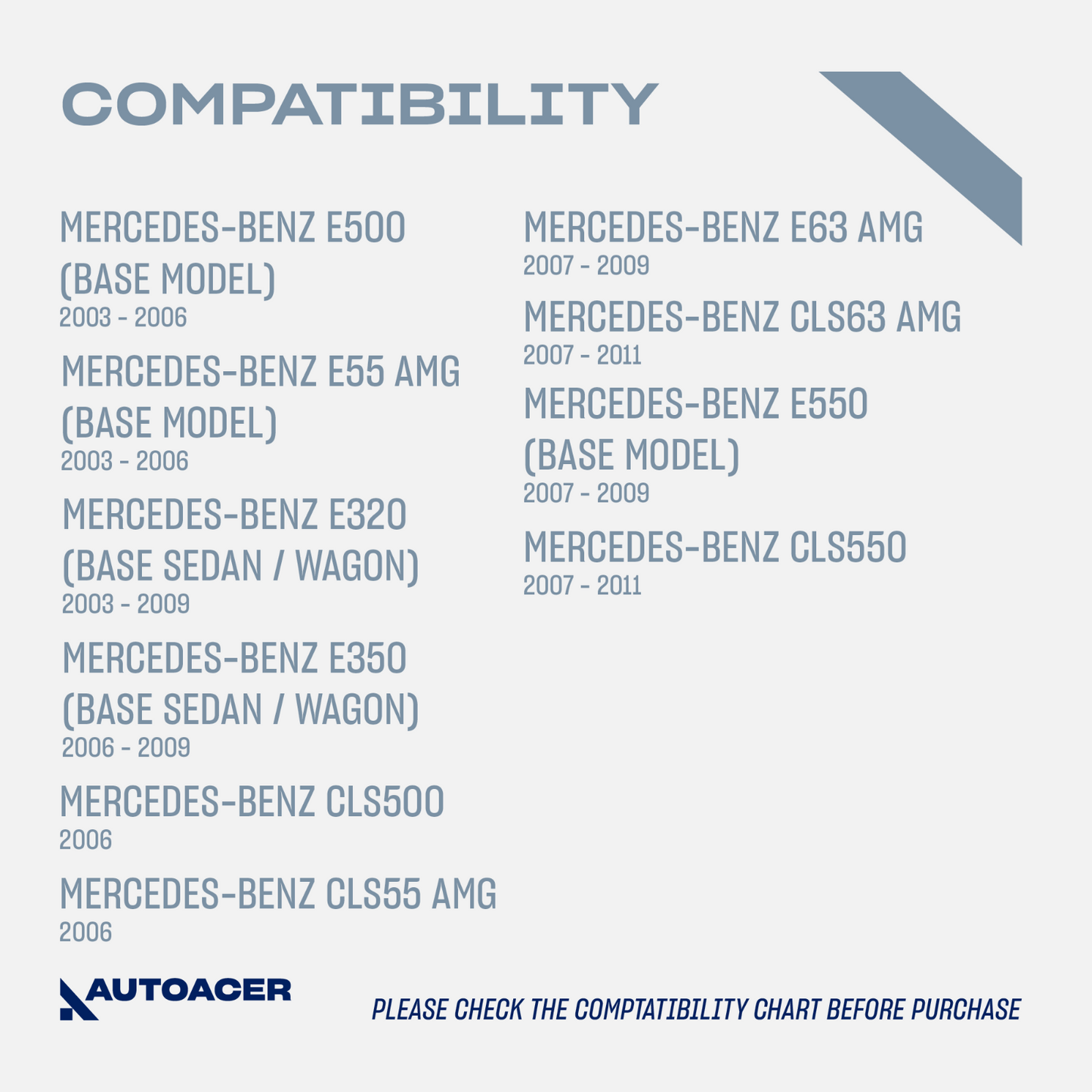 AUTOACER 16p Front Suspension Control Arm Bushings Ball Joints for Mercedes-Benz