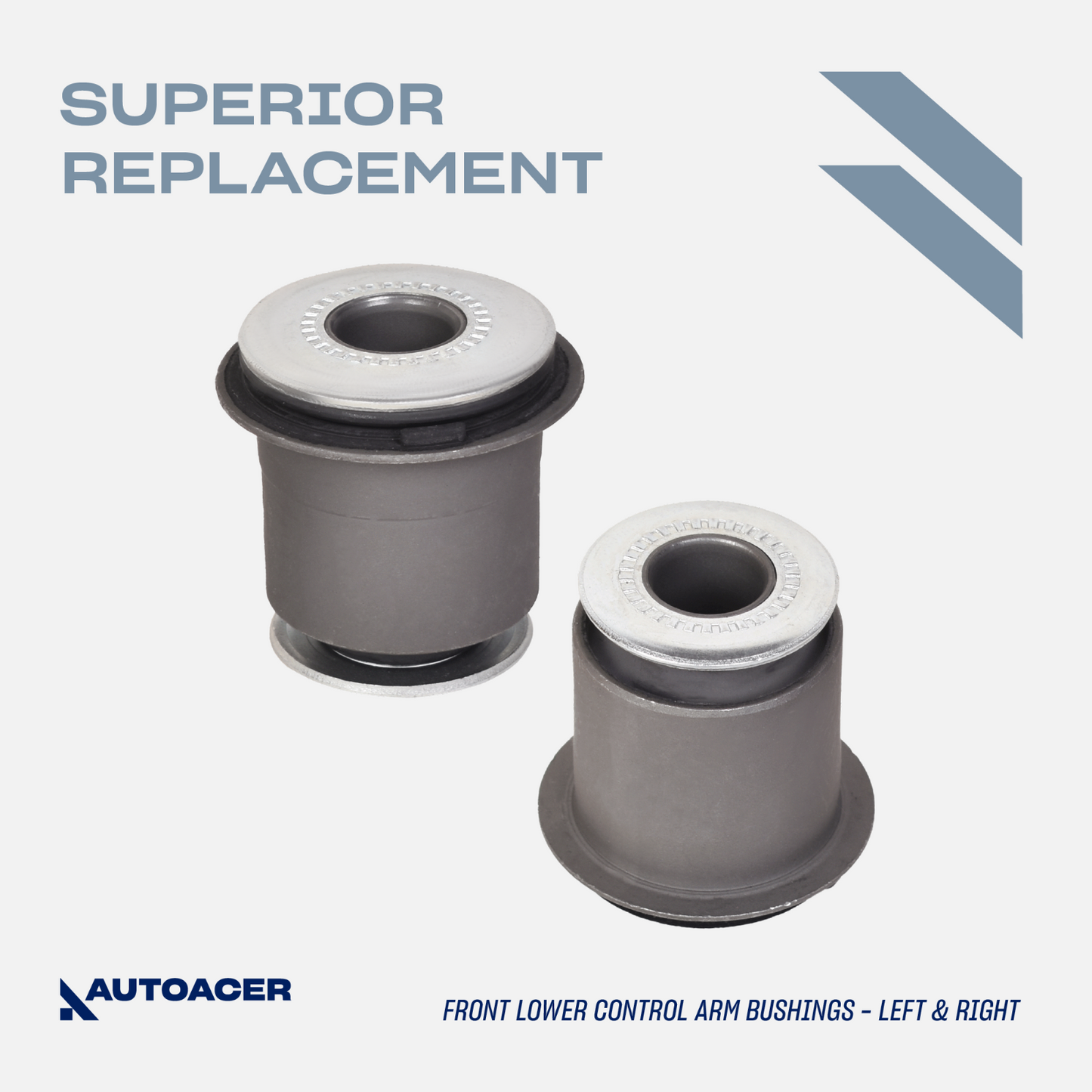 AUTOACER -8p Front Upper Lower Control Arm Bushings For Sequoia Tundra LX570 07-