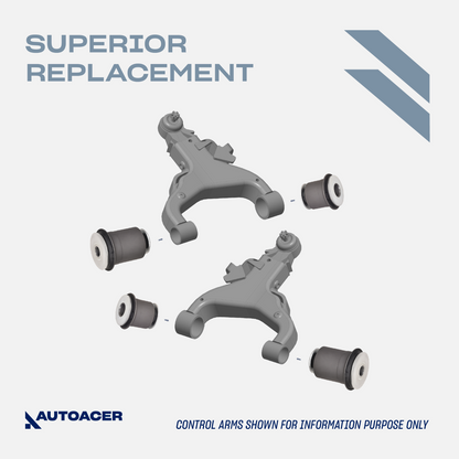 AUTOACER -8p Front Upper Lower Control Arm Bushings For Sequoia Tundra LX570 07-