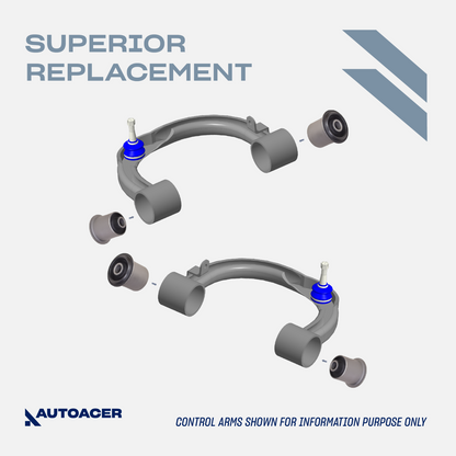 AUTOACER -8p Front Upper Lower Control Arm Bushings For Sequoia Tundra LX570 07-