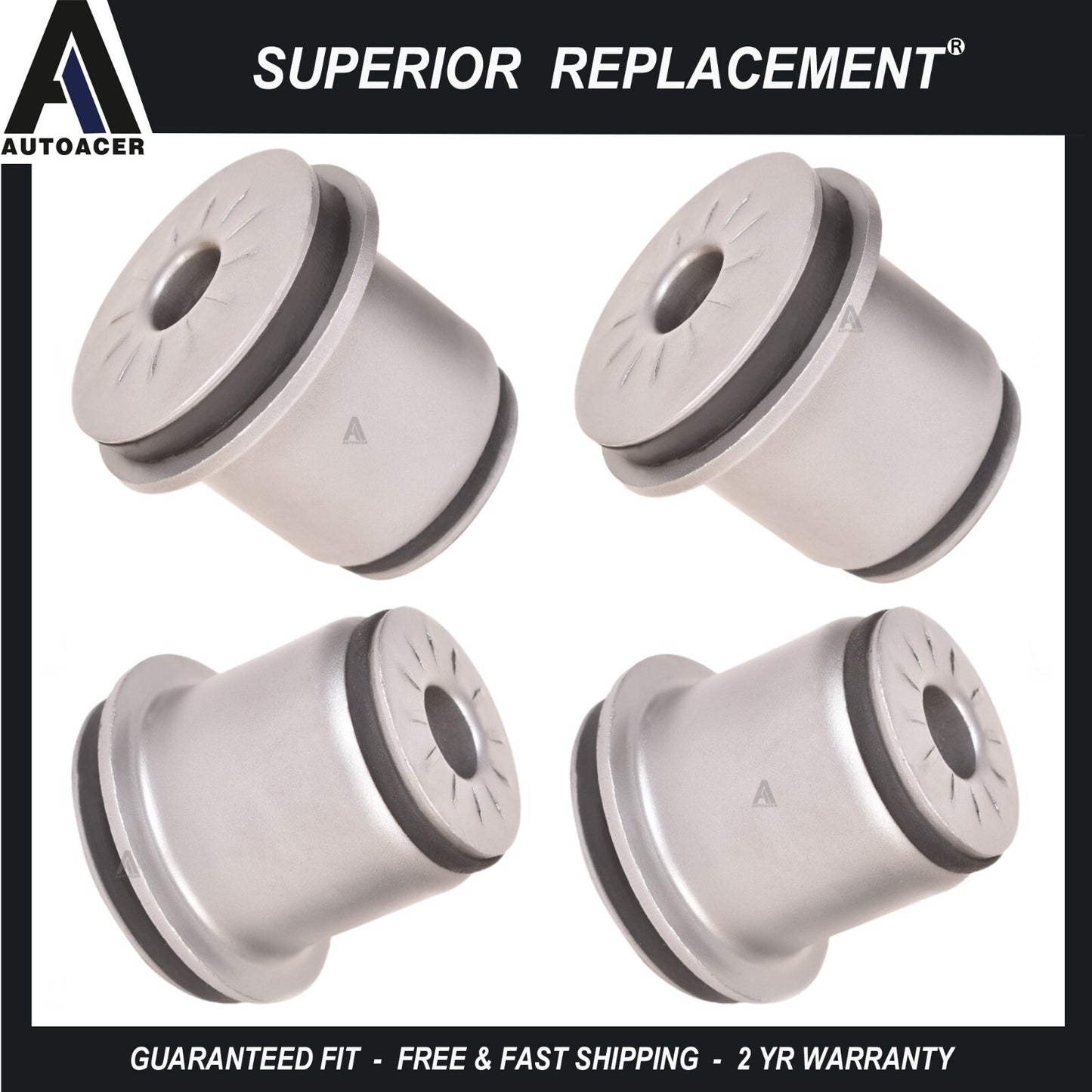 Front Upper Control Arm bushing Kit 4 pcs Left & Right for Silverado Sierra Van
