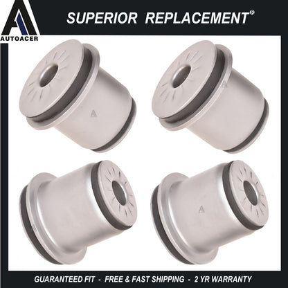 Front Upper Control Arm bushing Kit 4 pcs Left & Right for Silverado Sierra Van