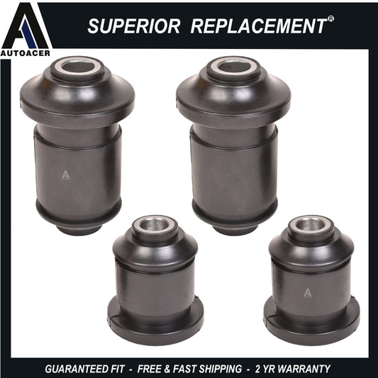AUTOACER - 4p x Front Lower Control Arm bushing Kit LH RH Chevrolet GMC Cadillac