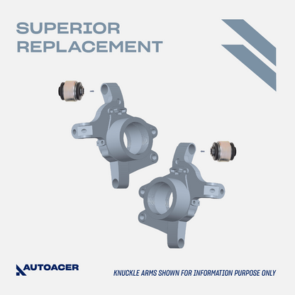 AUTOACER -2p Rear Hub Upper Knuckle Bushing Kit for Land Rover Range Rover 02-12
