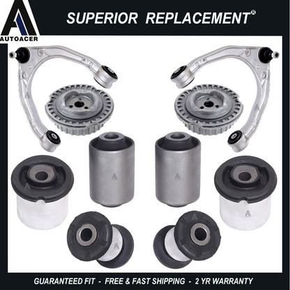 Front Upper Control Arms, Lower Arm Bushes & Strut Mounts For Cayenne Q7 Touareg