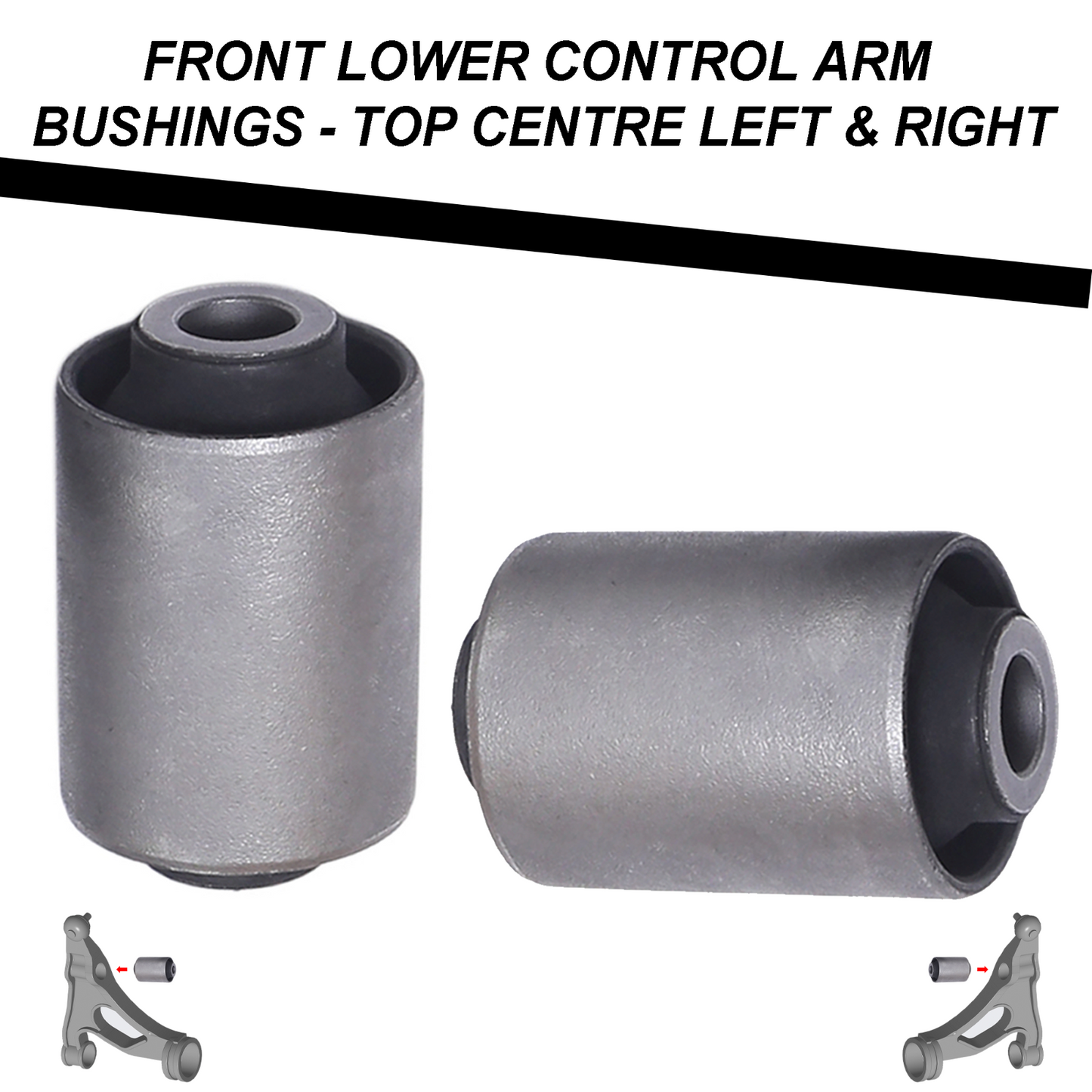 Front Upper Control Arms, Lower Arm Bushes & Strut Mounts For Cayenne Q7 Touareg