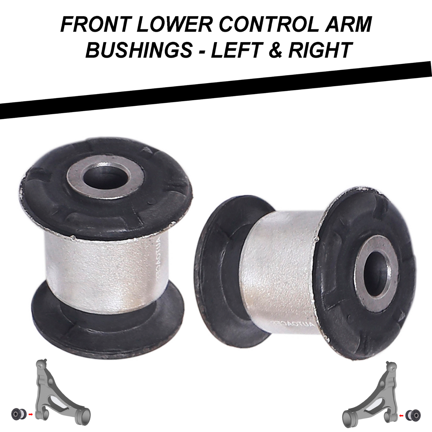 Front Upper Control Arms, Lower Arm Bushes & Strut Mounts For Cayenne Q7 Touareg