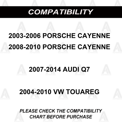 Front Upper Control Arms, Lower Arm Bushes & Strut Mounts For Cayenne Q7 Touareg
