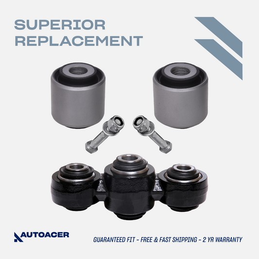 AUTOACER -3p Rear Watts Linkage Assembly & Arm Bushings for Land Rover Discovery