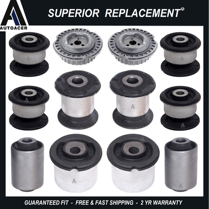 Front Upper Lower Control Arm Bushing Strut Mount Kit 12p For Touareg Q7 Cayenne