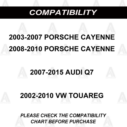 Front Upper Lower Control Arm Bushing Strut Mount Kit 12p For Touareg Q7 Cayenne