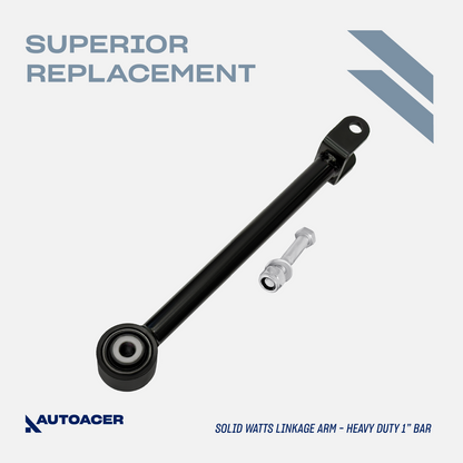 AUTOACER 3p Heavy Duty Cranked Watts Linkage Assembly for Land Rover Discovery 2