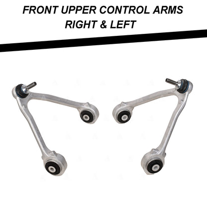 AUTOACER - 8pc Front Upper, Lower Control Arms & Ball Joint Kit for JAGUAR XK XF