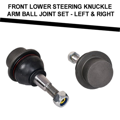 AUTOACER - 8pc Front Upper, Lower Control Arms & Ball Joint Kit for JAGUAR XK XF