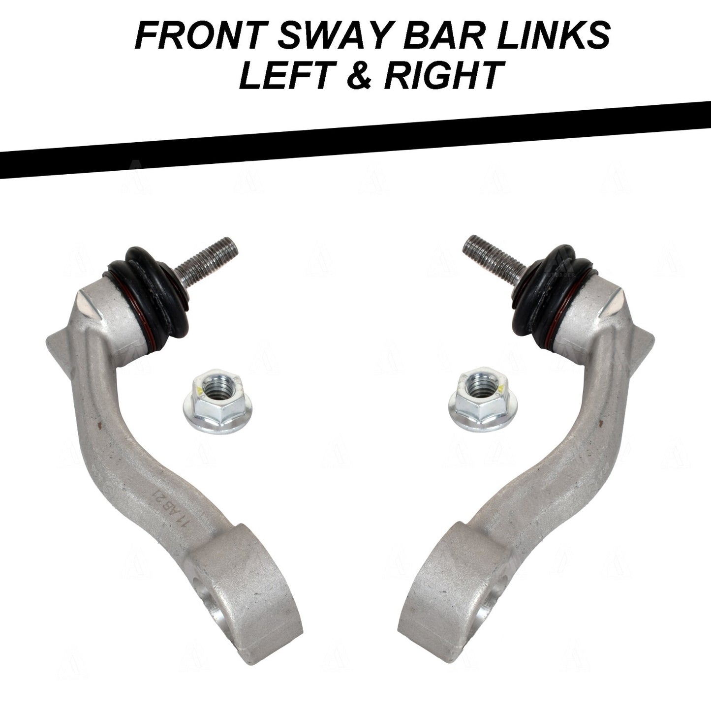 Front & Rear Upper Control Arms, Links & Tie Rod Kit 10p for JAGUAR S-TYPE 02-08