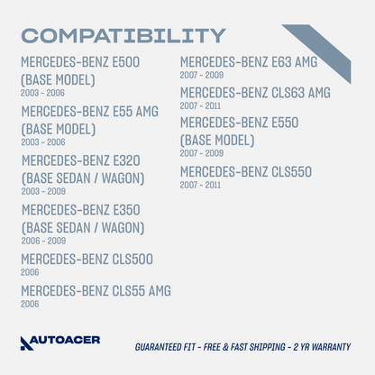 AUTOACER -20p Front Control Arm Bushings Ball Joints Tie Rods Links for Mercedes