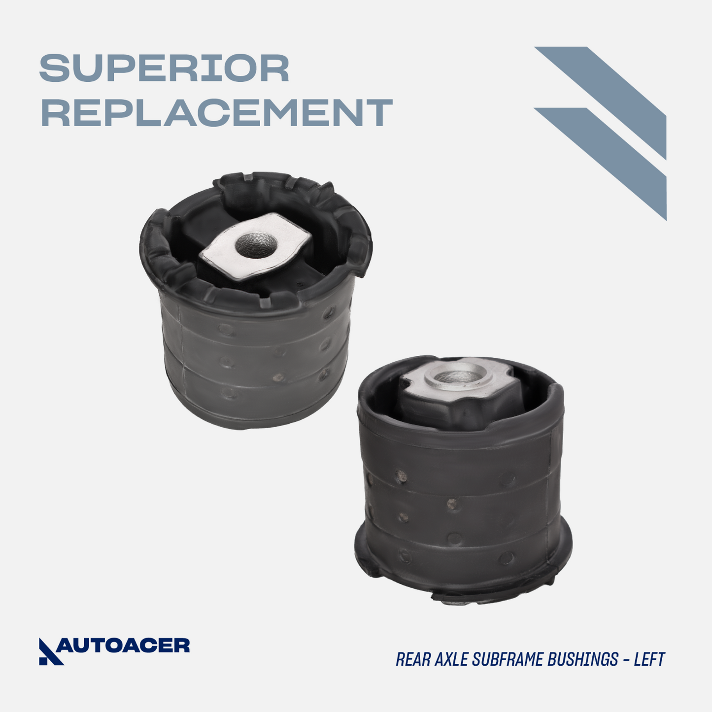 AUTOACER - 6p Rear Axle Subframe Mounts Bushings For BMW X5 X6 E53 E71 E72 00-14