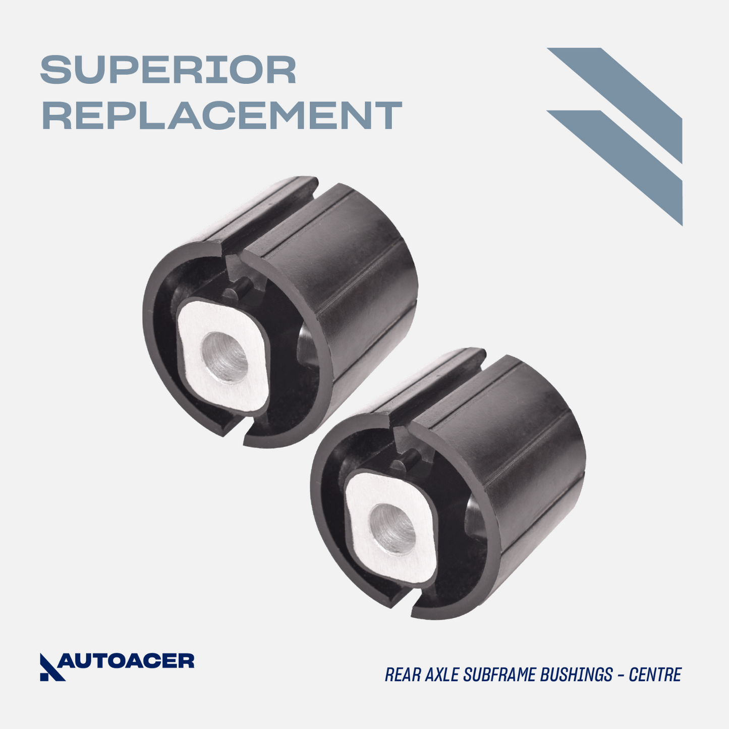 AUTOACER - 6p Rear Axle Subframe Mounts Bushings For BMW X5 X6 E53 E71 E72 00-14