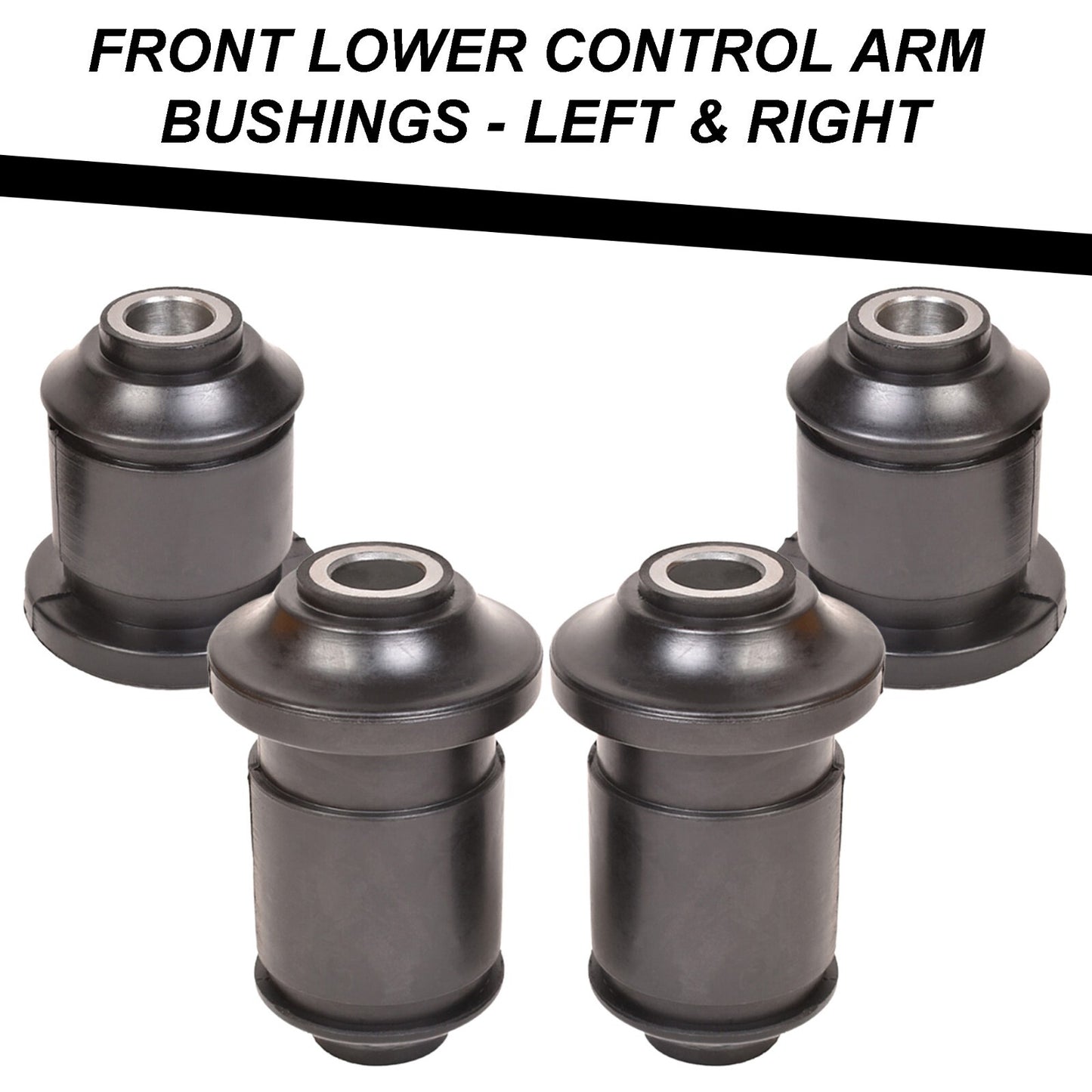 Front Upper & Lower Control Arm bushing Kit 12pc Left Right for Silverado Sierra