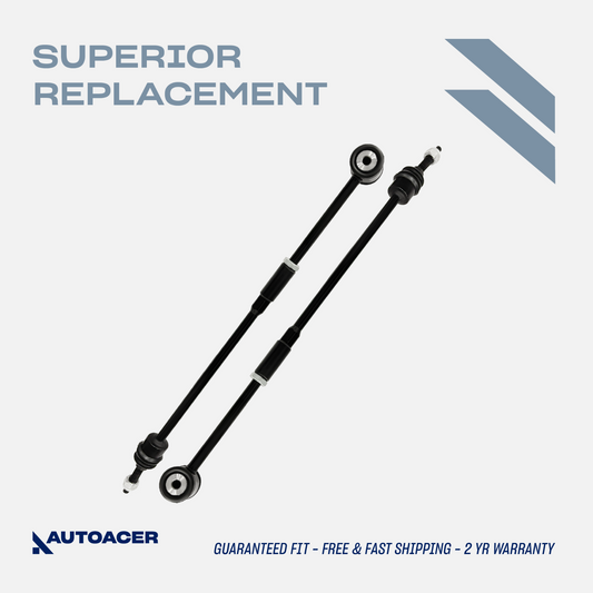 AUTOACER - 2p Rear Steering Torque Tie Rod Assembly for Lincoln Ford Thunderbird