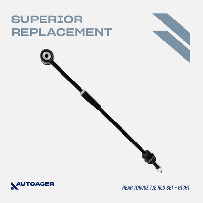 AUTOACER - 2p Rear Steering Torque Tie Rod Assembly for Lincoln Ford Thunderbird