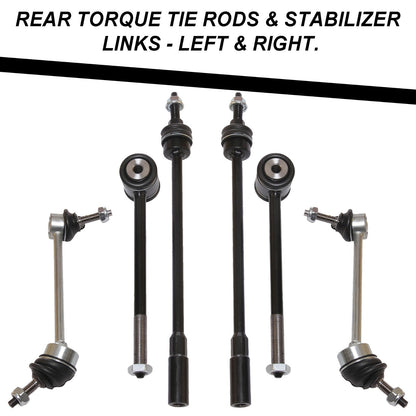 AUTOACER - 14p Front Rear Suspension Kit Tie Rods Links Mounts for Jaguar S-Type