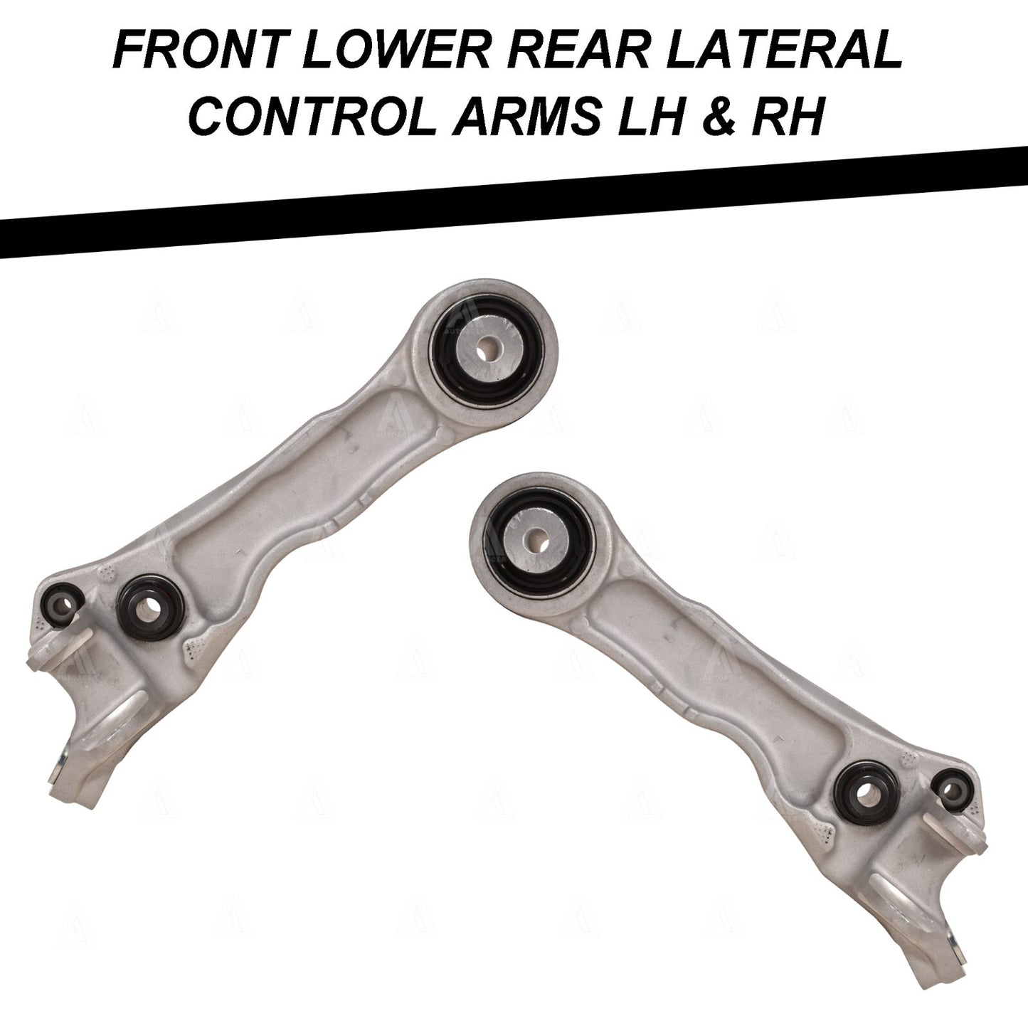 Front Upper, Lower & Rearward Control Arms & Ball Joint Kit 8p for JAGUAR XJ XJR