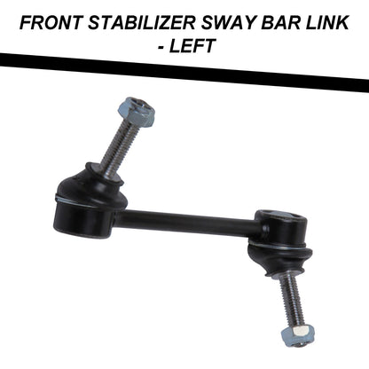 Front Sway Stabilizer Bar Links, Sway Bar Bushing Set 4p For Jaguar S-TYPE 99-08