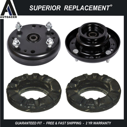 Front Strut Shock Mount Spring Seat Set 2p for Lincoln LS Ford Thunderbird 00-06