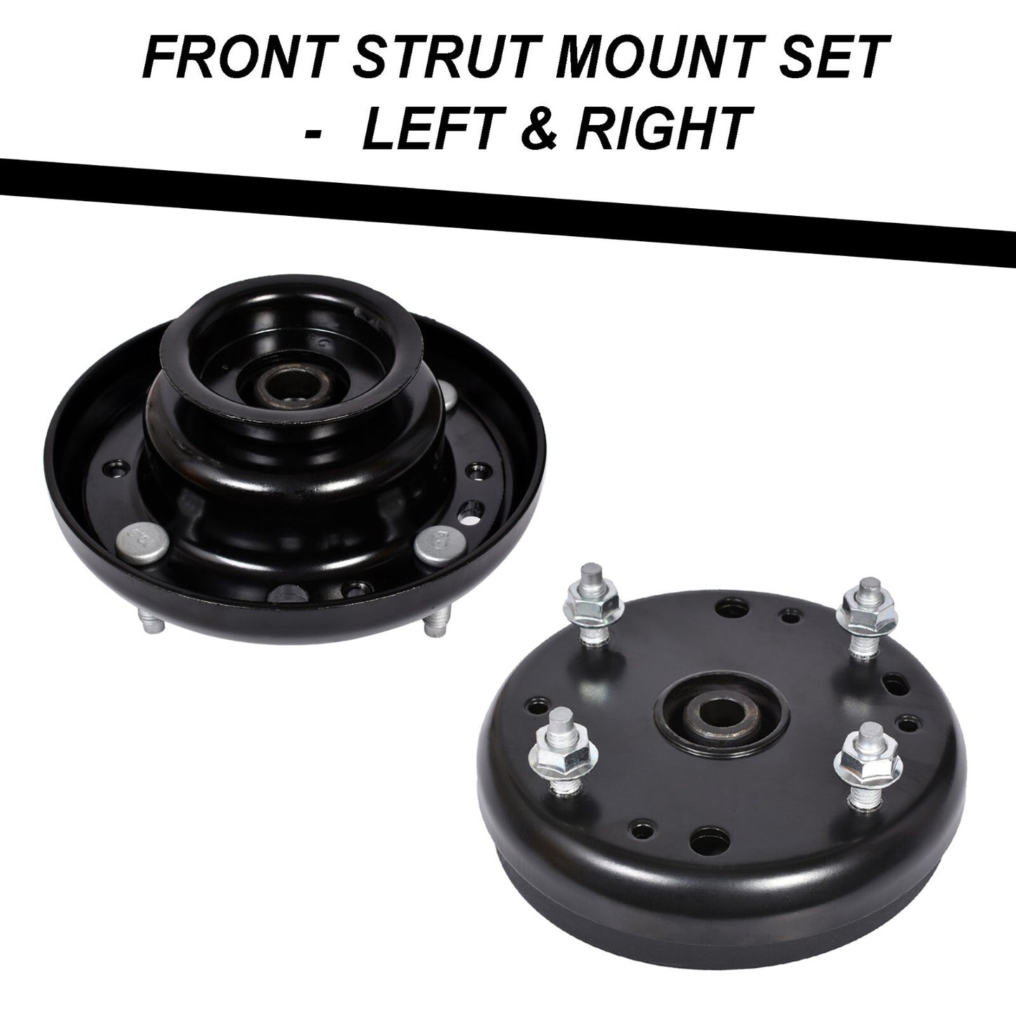 Front Strut Shock Mount Spring Seat Set 2p for Lincoln LS Ford Thunderbird 00-06