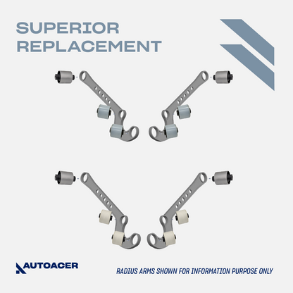 AUTOACER 19p Front & Rear Suspension Arm Bushing Replacement Kit For Discovery 2