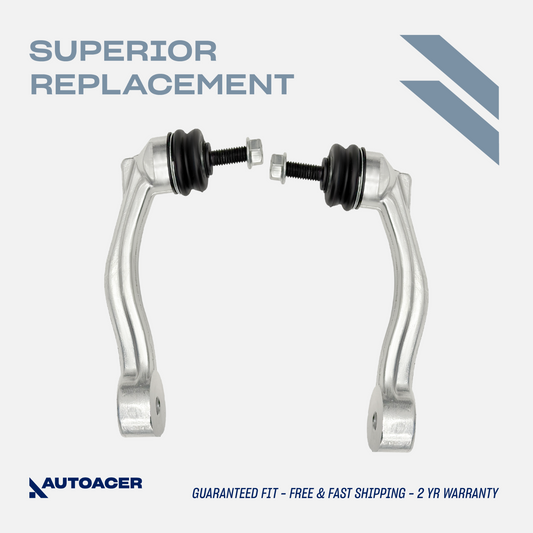 AUTOACER - 2pc Front Sway Stabilizer Bar Links For JAGUAR S-TYPE XJ XK XF F-Type