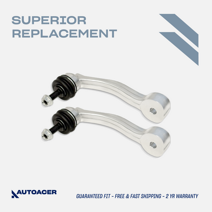 AUTOACER - 2pc Front Sway Stabilizer Bar Links For JAGUAR S-TYPE XJ XK XF F-Type