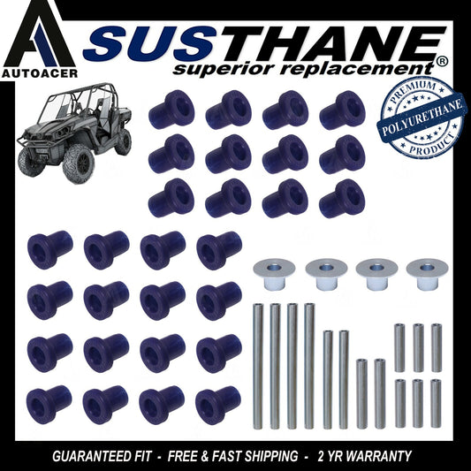 AUTOACER - 46p Front Rear A Arm Poly Bushing Kit For Polaris ARZR 800 800S 800 4