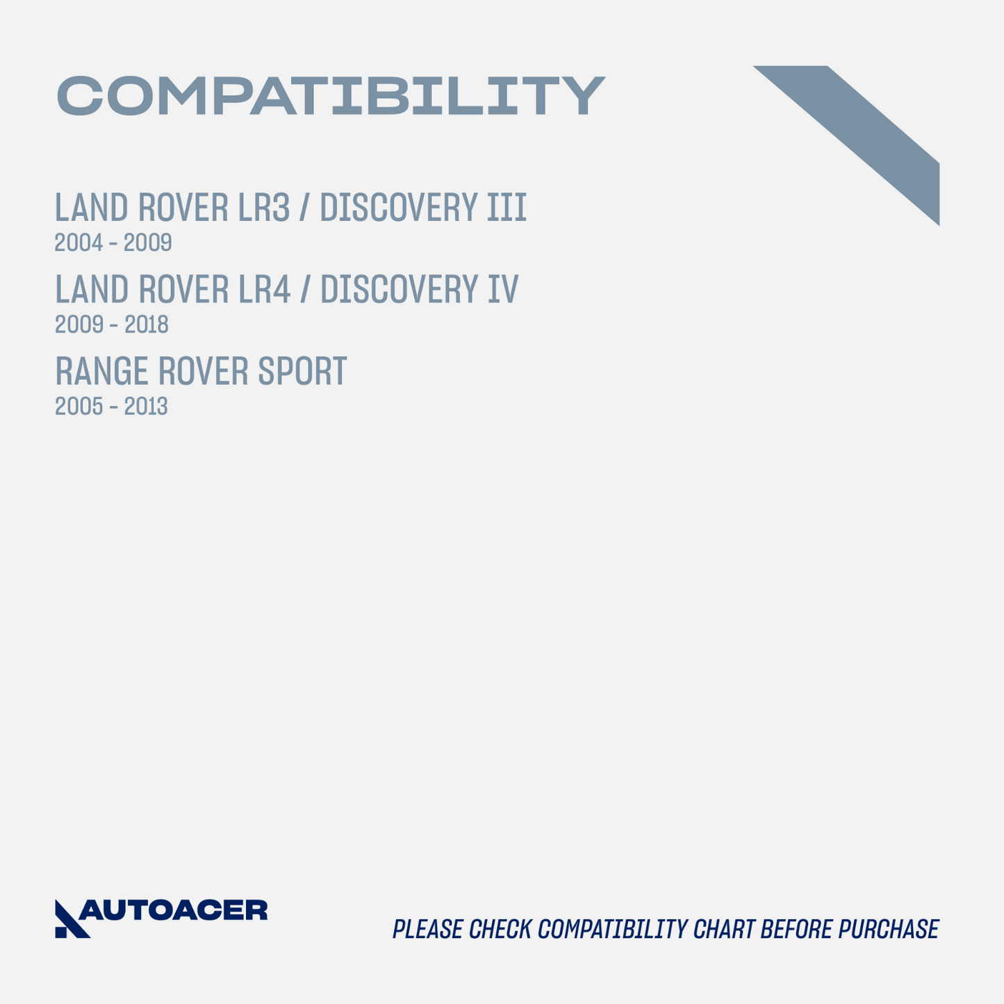 AUTOACER -4p Front Upper Lower Control Arm Ball Joint for Land Range Rover LR3/4