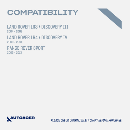 AUTOACER -4p Front Upper Lower Control Arm Ball Joint for Land Range Rover LR3/4