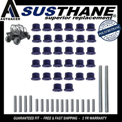 For  Kawasaki Teryx /4 {2012+) Front Rear Bushing Kit in PU Use with OEM A Arms