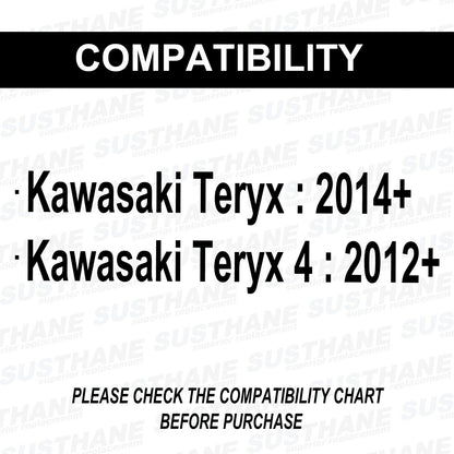 For  Kawasaki Teryx /4 {2012+) Front Rear Bushing Kit in PU Use with OEM A Arms