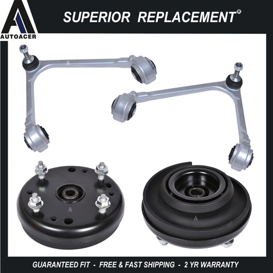 Front Upper Control Arms & Strut Mount Spring Seat 6p for Lincoln LS Thunderbird